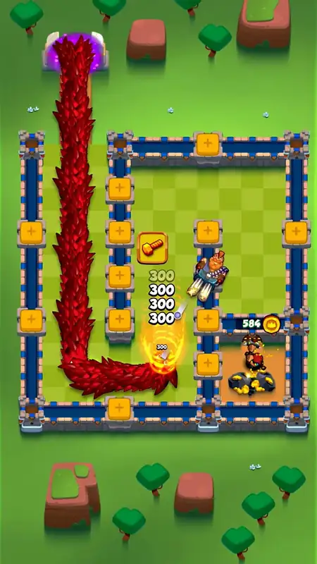 Στιγμιότυπο από το Rush Royale: Tower Defense TD — η επιλογή σύνθεσης